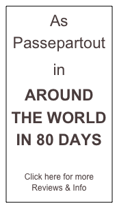 As Passepartout

in 

AROUND THE WORLD IN 80 DAYS 

Click here for more Reviews & Info