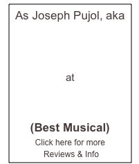 As Joseph Pujol, aka 


at

NY Fringe Festival
(Best Musical)
Click here for more
 Reviews & Info